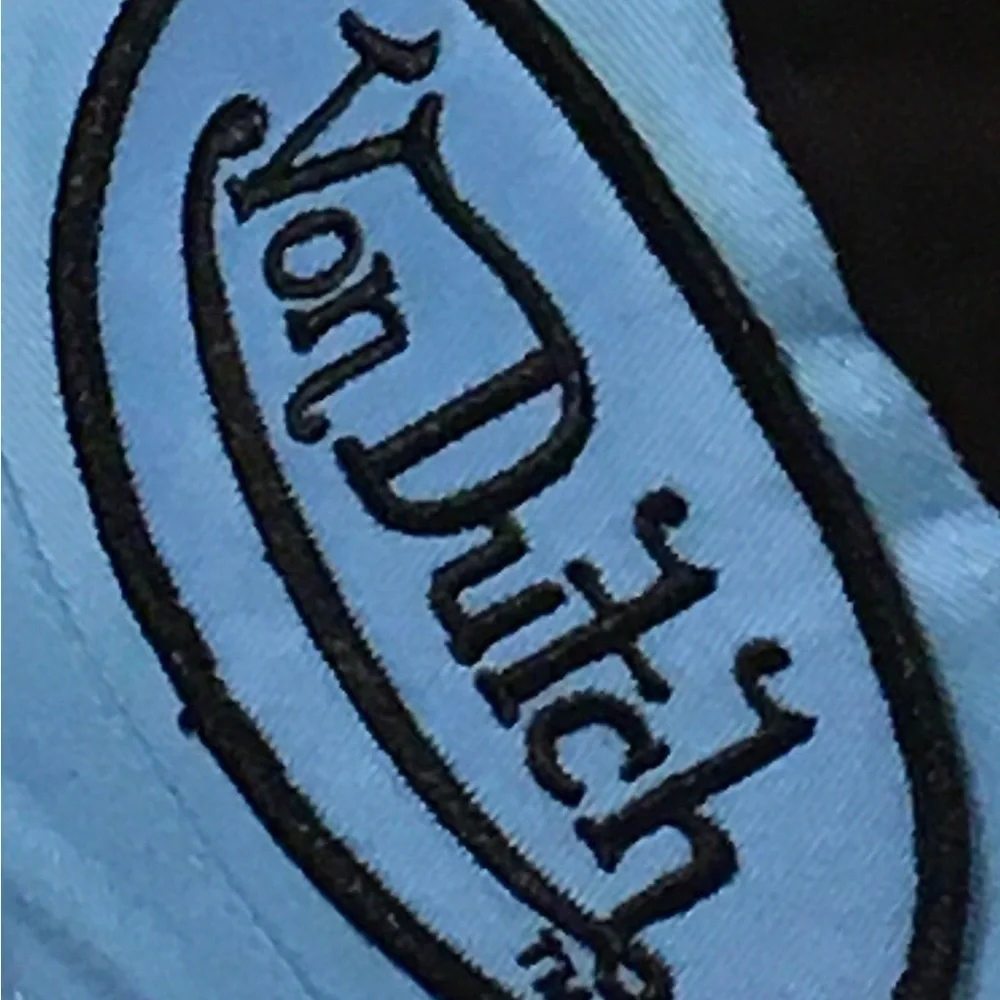 VON DUTCH Bucket Hat/Cap- Blue & Black- Rare Color Find - one size fits …‎